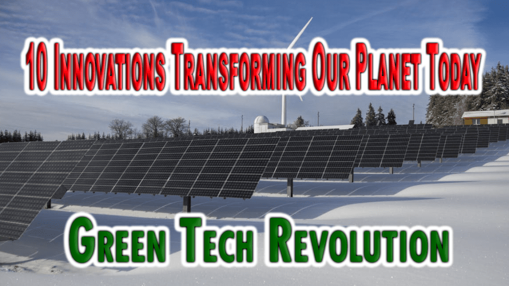 green tech innovation